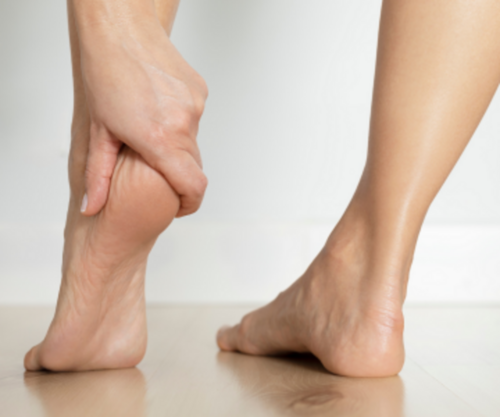 Heel pain anatomy illustration - Noida Pain Management Clinic